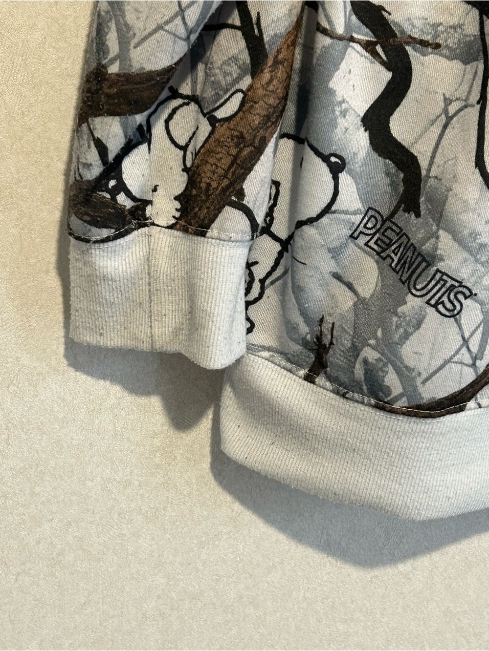 Certified Peanuts Hoodie, With Side Pockets, With Branch Accents, Large - Picture 7 of 7